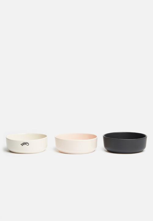 Urchin Art - Cat bowl - pink