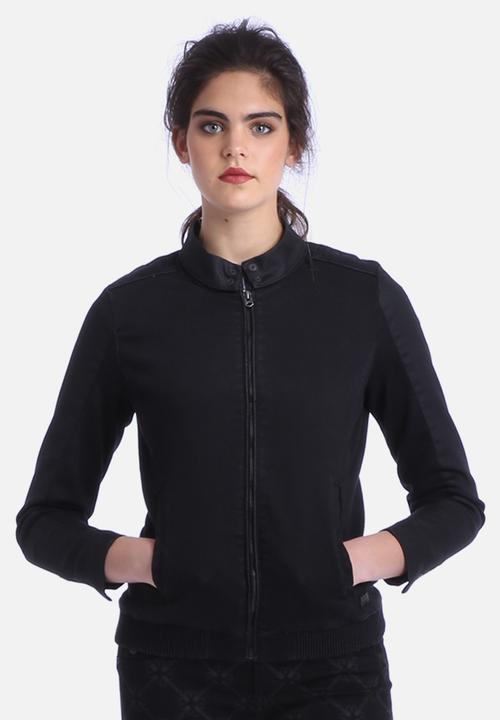 RAW for the Oceans - Raw For the Oceans Denim Bomber Jacket