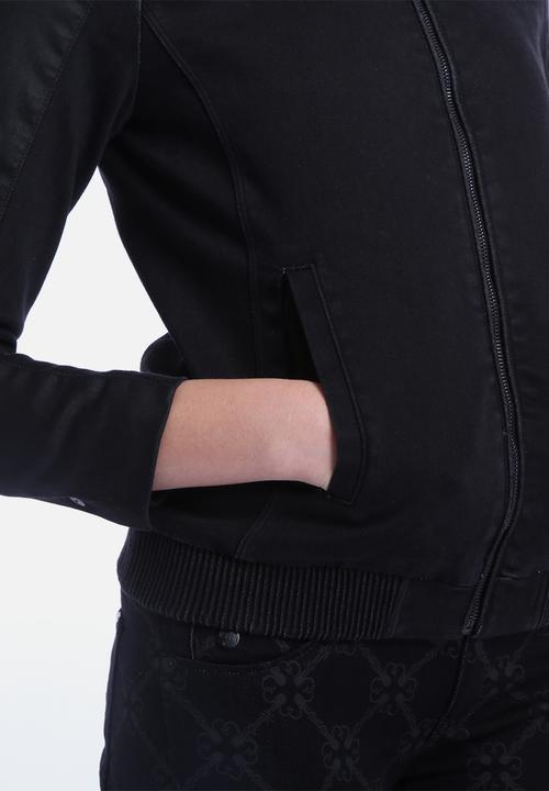 RAW for the Oceans - Raw For the Oceans Denim Bomber Jacket