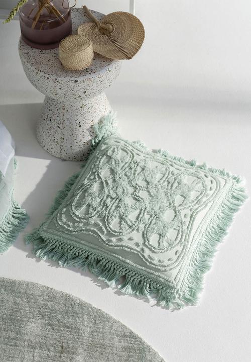 Linen House - Sommers cushion cover - mint