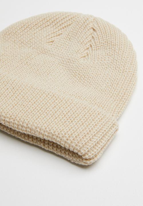 Superbalist - Turn up beanie - beige