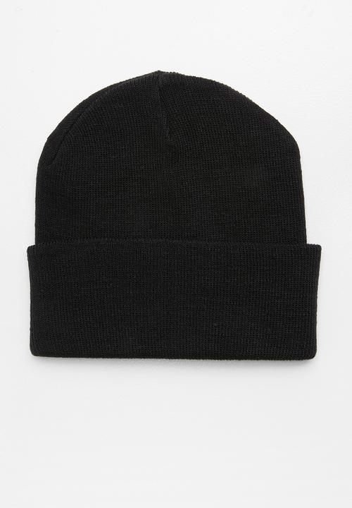 adidas Originals - Adidas Originals cuff knit beanie - black