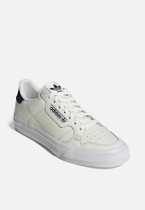 adidas Originals - Continental vulc leather - off white / core black