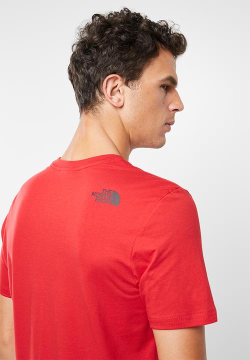 The North Face - Easy short sleeve tee - red