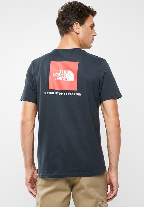 The North Face - Redbox logo short sleeve tee - navy