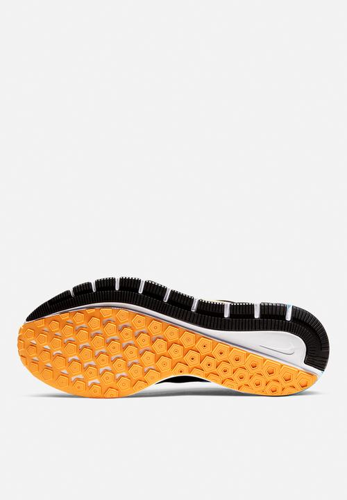 Nike - Air Zoom structure 22 - black/laser orange-university blue-white