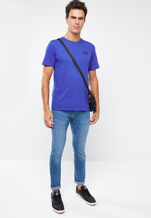 The North Face - Redbox logo short sleeve tee - blue