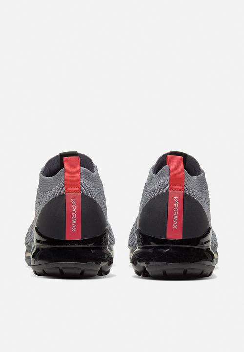 Nike - Air Vapormax Flyknit 3 - particle grey/university red-black