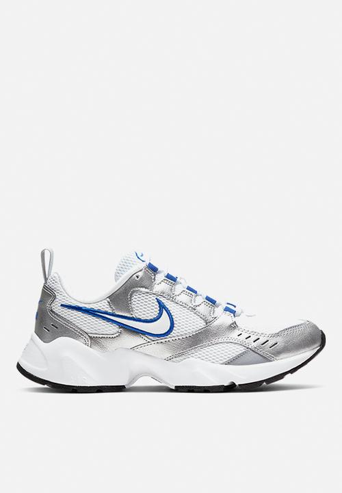 blue and silver nikes