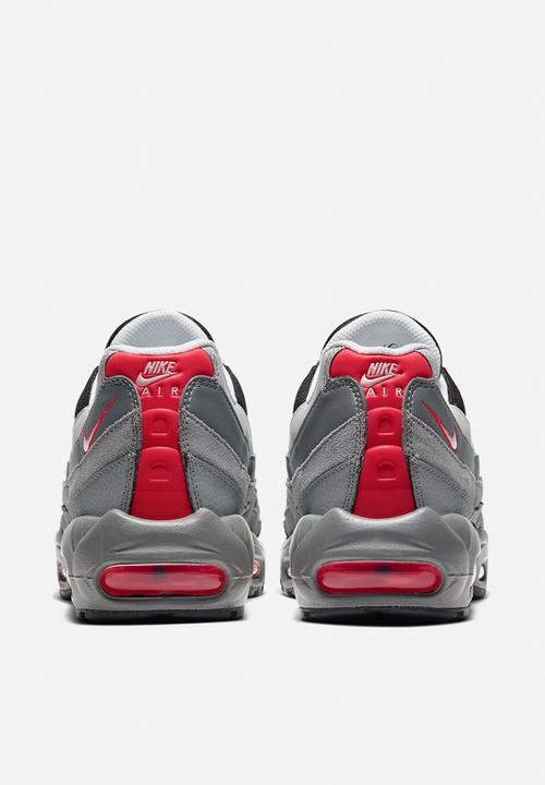 Nike - Air Max 95 Essential - track red/white-particle grey-black