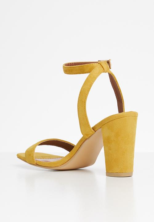 Superbalist - Stef barely-there heel - yellow