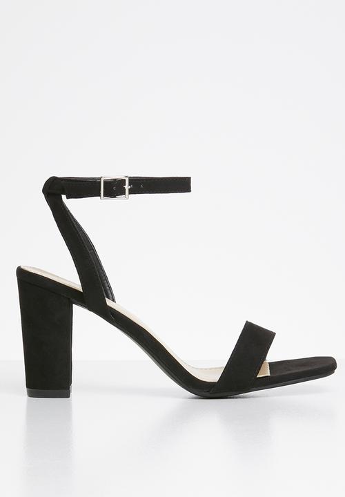 Superbalist - Stef barely-there heel - black