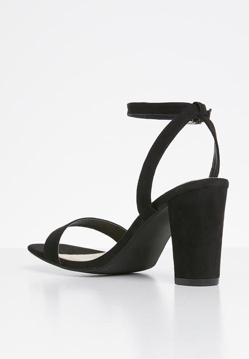 Superbalist - Stef barely-there heel - black