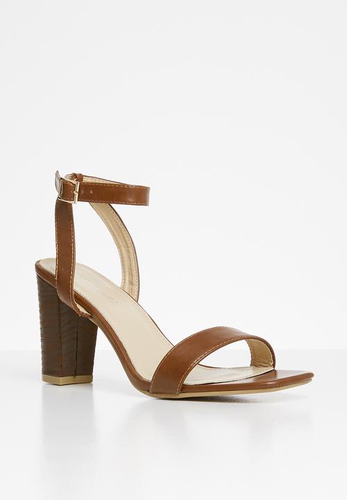 Superbalist - Stef barely-there heel - brown