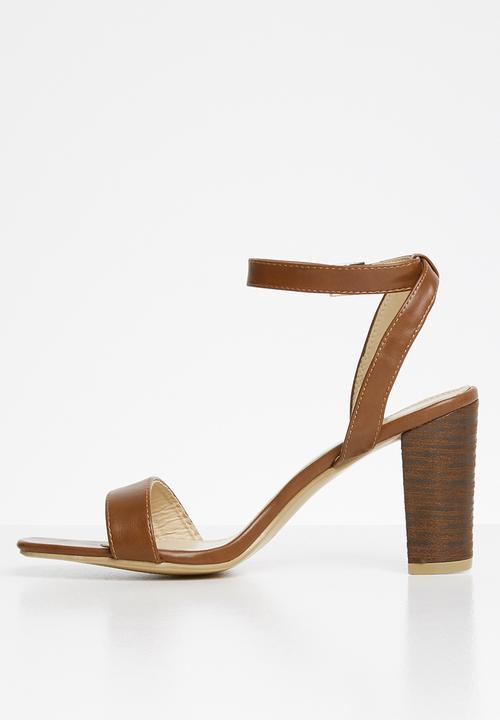 Superbalist - Stef barely-there heel - brown