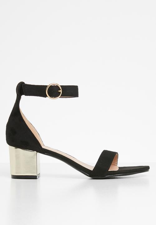 Superbalist - Luna block heel - black