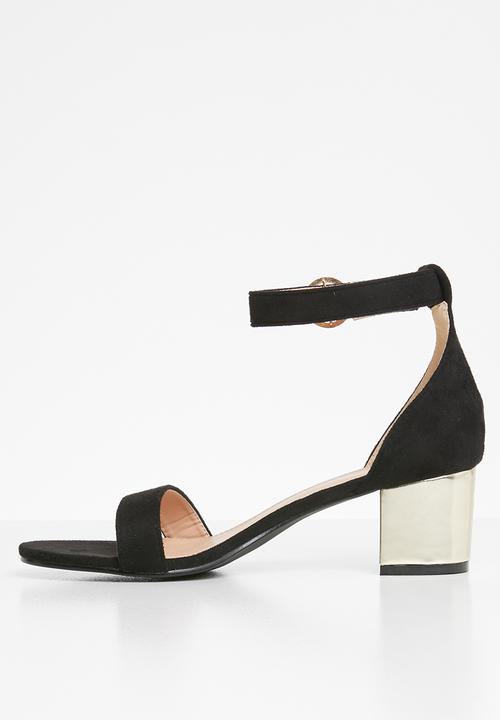 Superbalist - Luna block heel - black