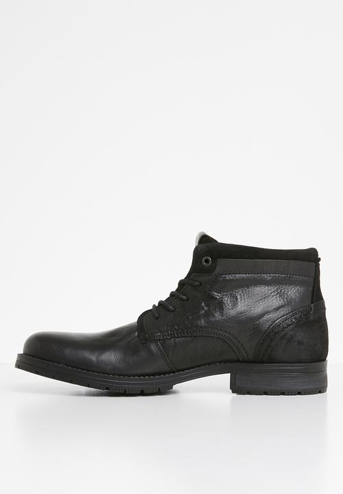 Jack & Jones - Harry chukka boot - black