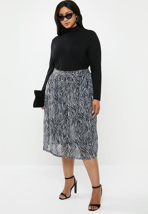 Carmakoma - August skirt - black & white 