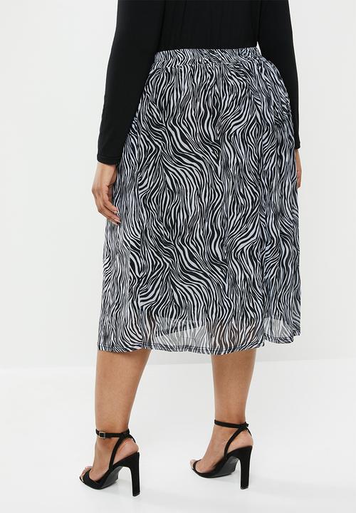 Carmakoma - August skirt - black & white 