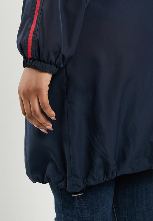 Carmakoma - Evelyn spring coat - navy & red 