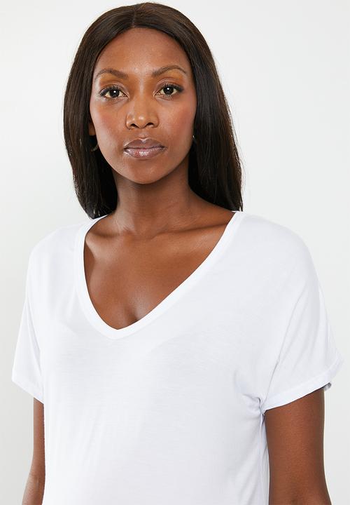 Cotton On - Maternity Karly short sleeve top - white