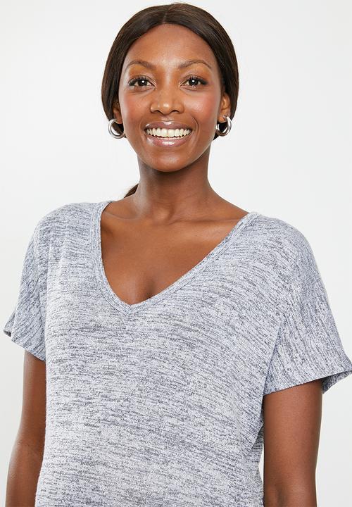 Cotton On - Maternity Karly short sleeve top - grey