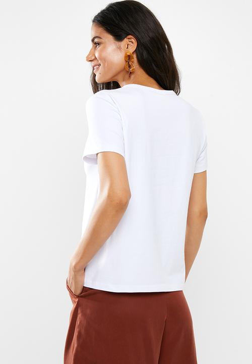 Me&B - Printed tee - white