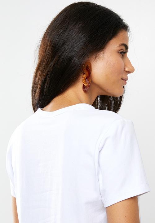 Me&B - Printed tee - white