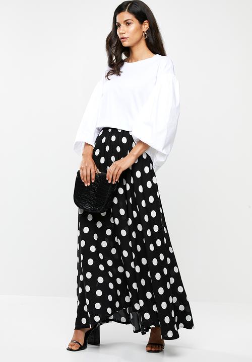 Me&B - Peplum blouse - white
