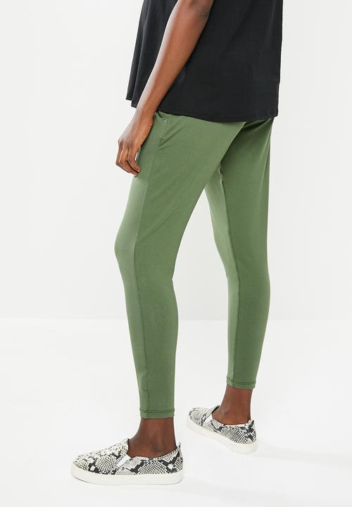 Superbalist - Maternity Relaxed knit pant - khaki1