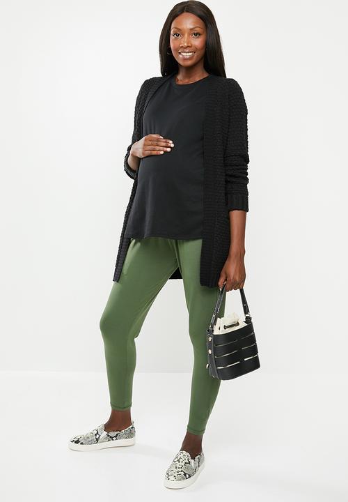 Superbalist - Maternity Relaxed knit pant - khaki1