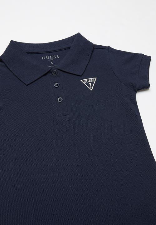 GUESS - Girls classic guess polo - navy