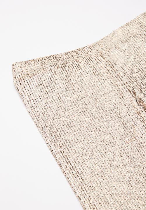 Cotton On - Huggie tights -  beige & rose gold