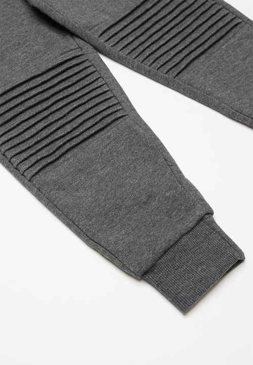 Cotton On - Heritage track pants - charcoal 