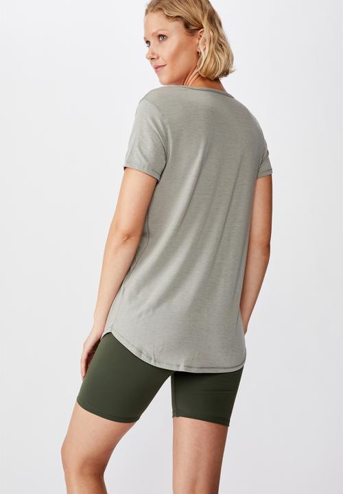 Cotton On - Maternity bike shorts - khaki