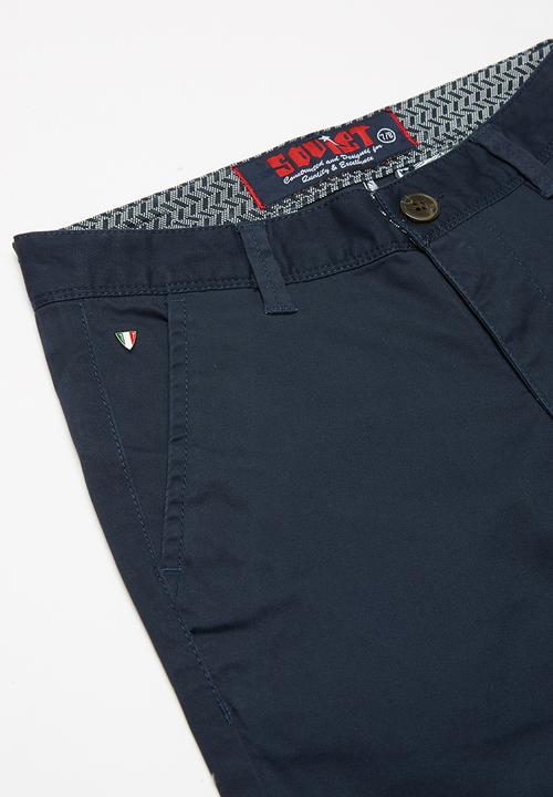 SOVIET - B ballotelli cotton short - navy