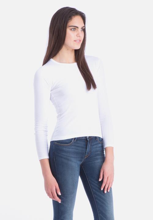 American Apparel - Baby Rib Long Sleeve T