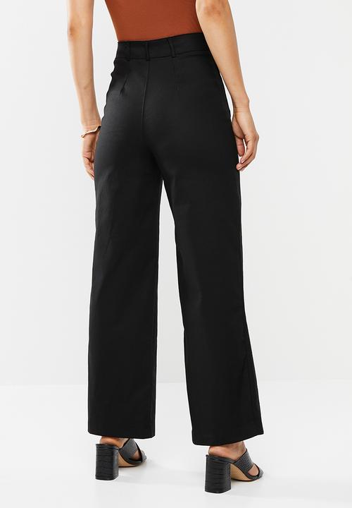 Me&B - High waisted sailor pants - black