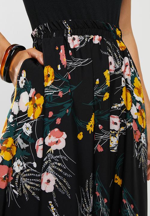 Me&B - Full volume skirt with side pockets - floral