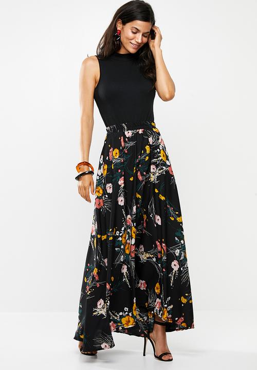 Me&B - Full volume skirt with side pockets - floral