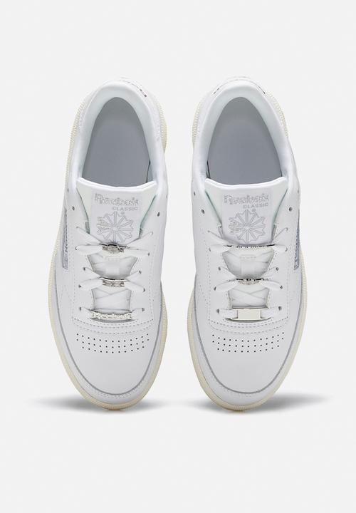 Reebok - Club C 85 - white / silver met. / pure grey