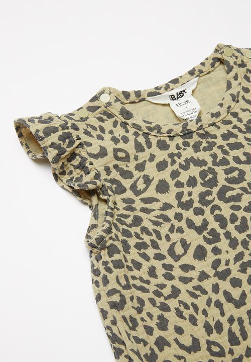 Cotton On - Lola playsuit - beige & charcoal 