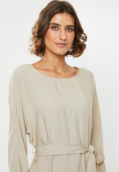 edit - Long sleeve tunic - beige