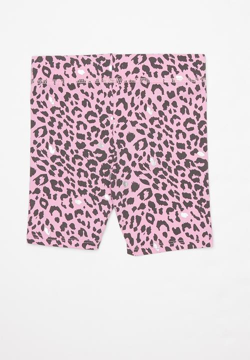 Cotton On - Hailey short - pink & black 