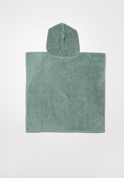 Cotton On - Kids hooded towel - green 