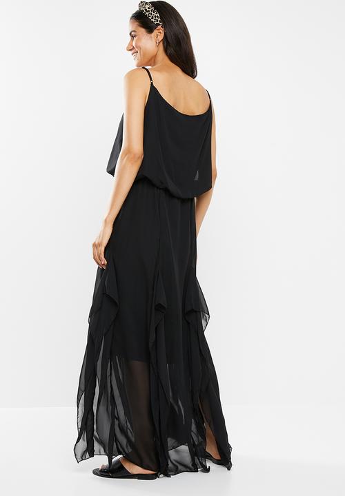 STYLE REPUBLIC - Fit & flare maxi dress - black