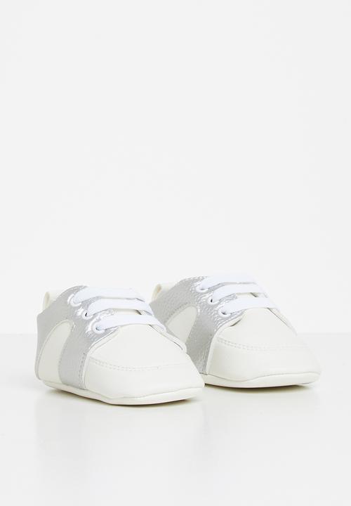 Pop Candy - Soft sneaker - silver/white