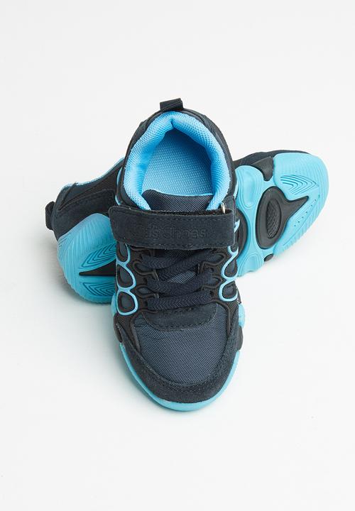 Pop Candy - Boys Velcro Sneaker - blue