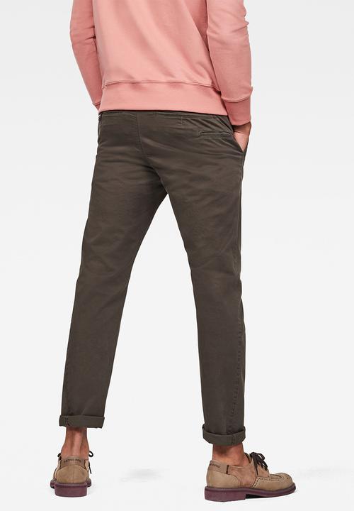G-STAR - Vetar slim fit chino - asfalt